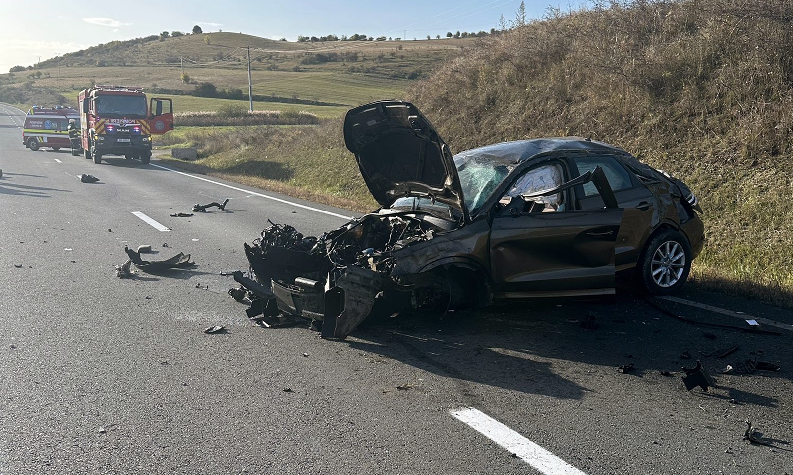 Accident mortal la Mărtinești.