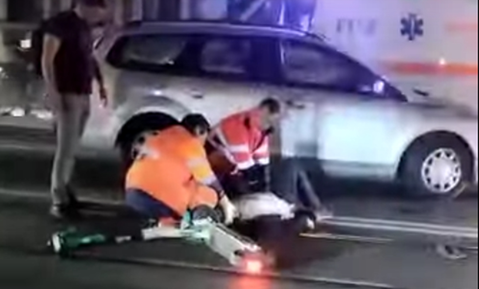 Accident grav cu trotineta în centrul Clujului.
