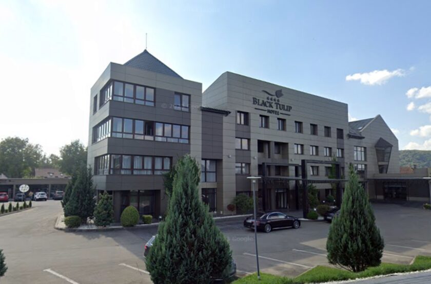 Incendiu la un hotel din Dej