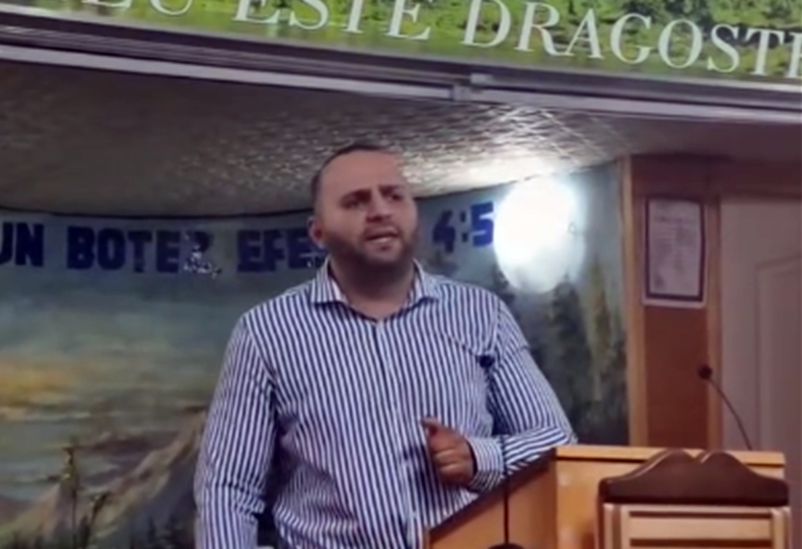 Pastorul Claudiu Stan le-a spus credincioșilor că iadul le va fi casă.