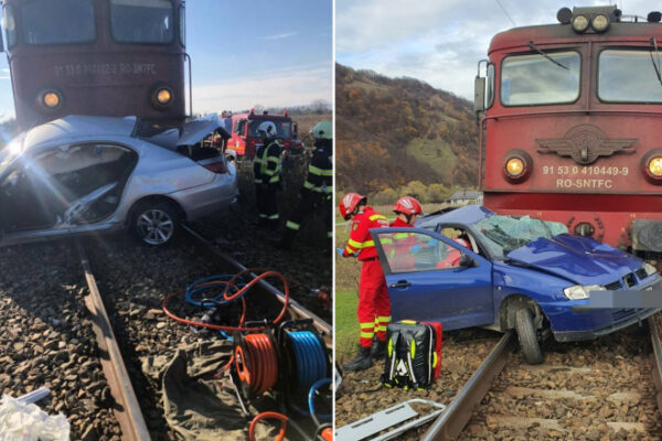 Ghinionul unui mecanic de locomotivă. Două accidente în cinci zile, dintre care unul mortal