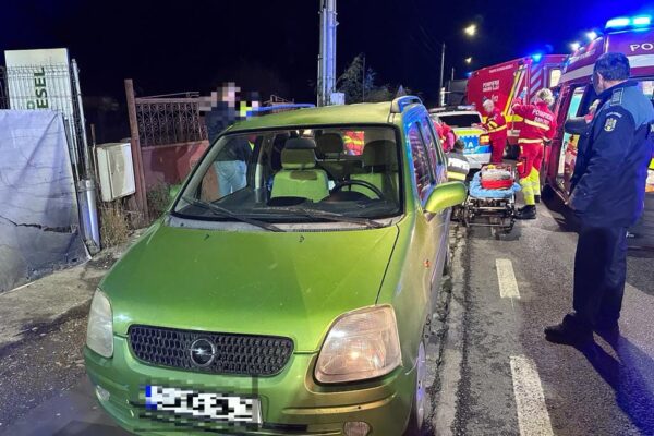 Accident foarte grav la Jucu