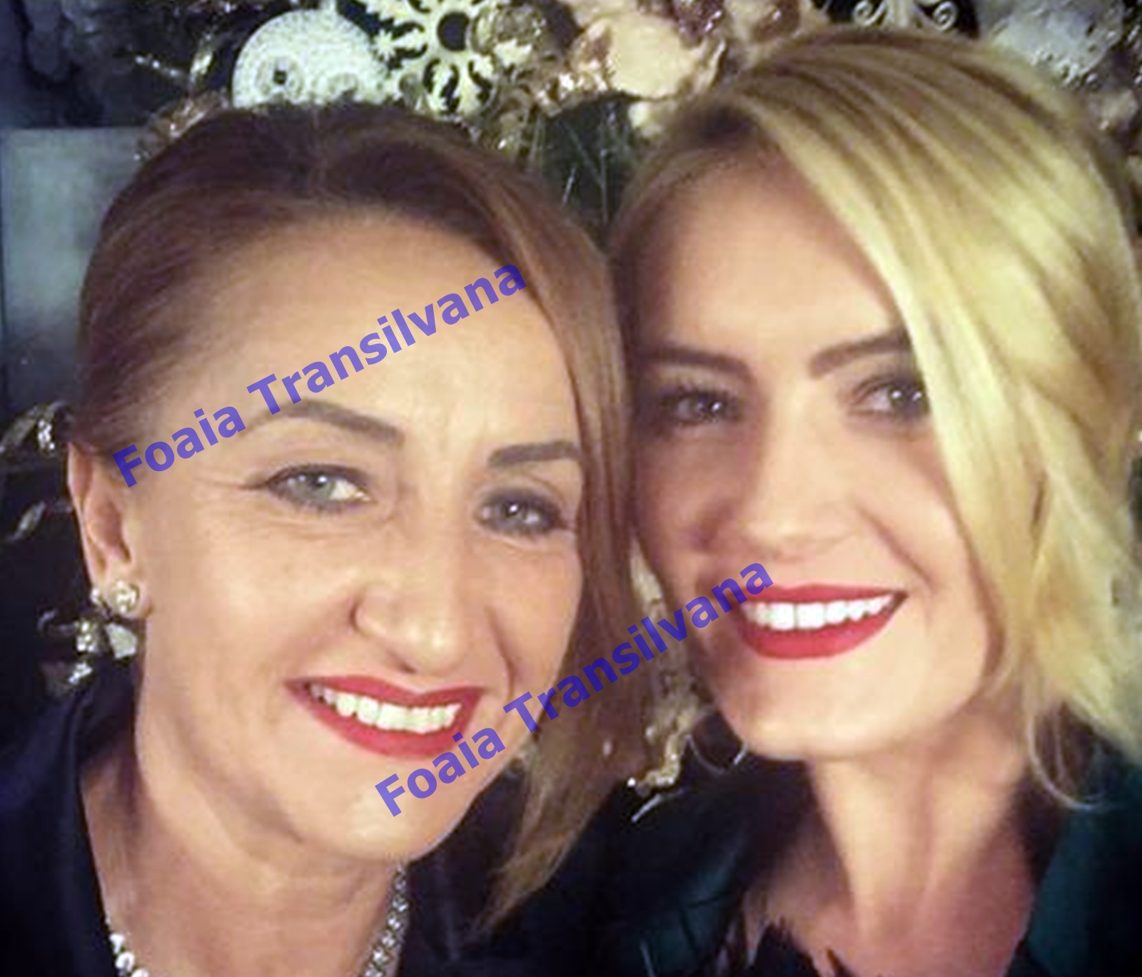 Socra primarului Chereches, Claudia Gliga, și Tabita Gliga.