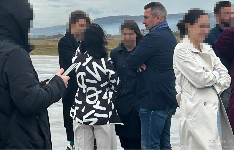 Omul de afaceri Ioan Bene, pe Aeroportul Cluj.