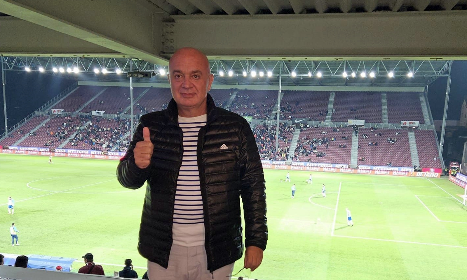 Daniel Metz a fost taxat dur de suporterii lui U Cluj.