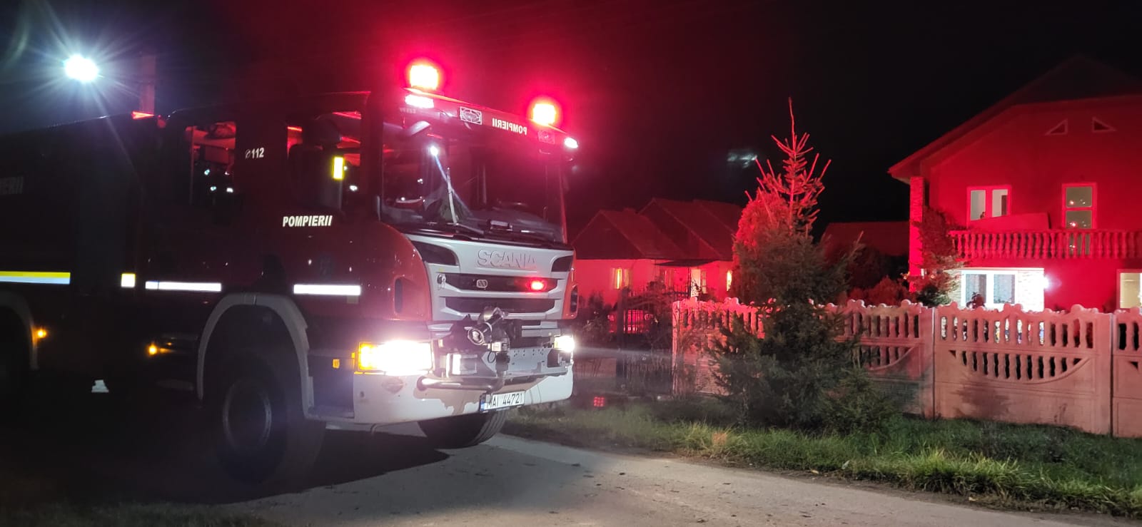 Explozie la o casă din Mociu