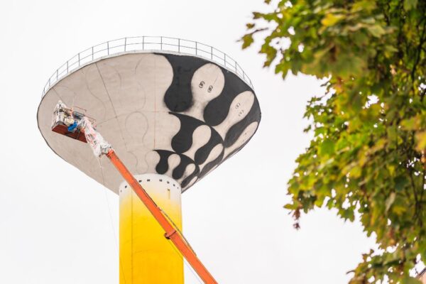 Proiect de regenerare urbană la Cluj. Un vechi turn de apă, transformat în OZN