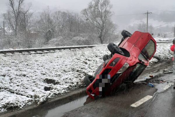 Accident pe DN 1, aproape de Huedin