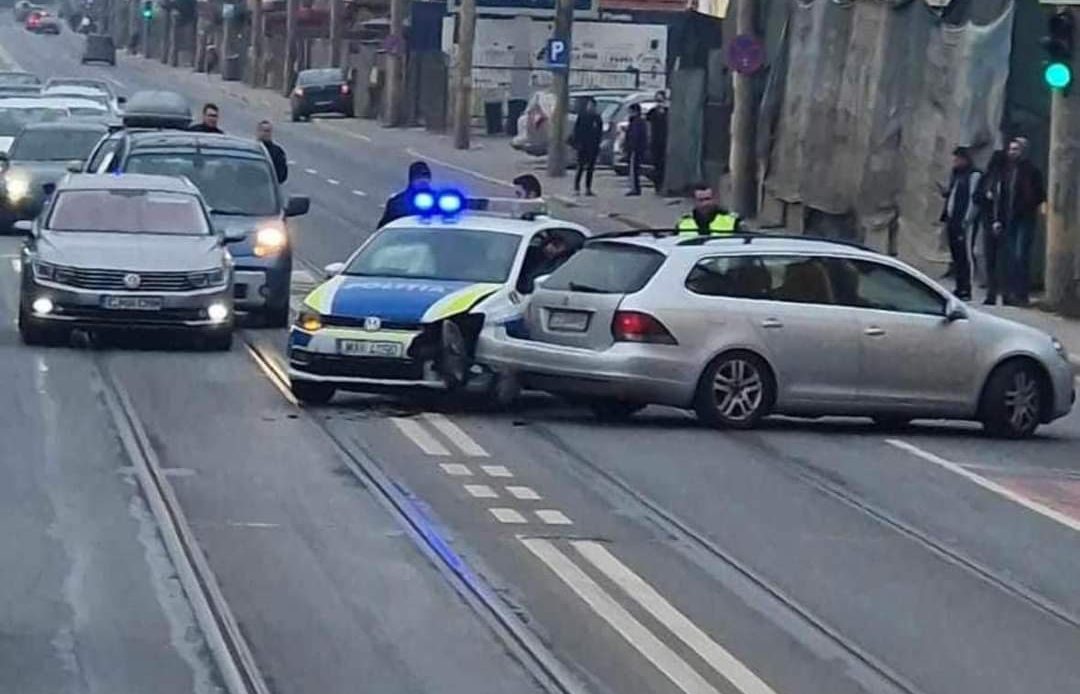 Accident pe Bulevardul Muncii