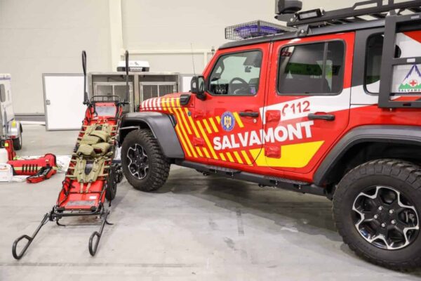 Autospecială de ultimă generație primită de Salvamont Cluj