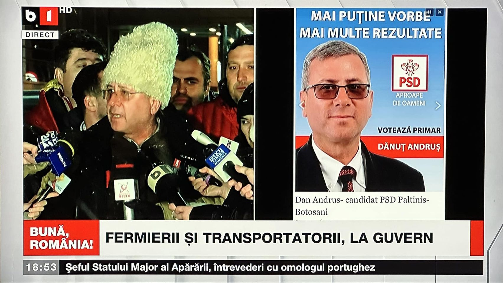 PSD și-a infiltrat oamenii la protestul transportatorilor și fermierilor.