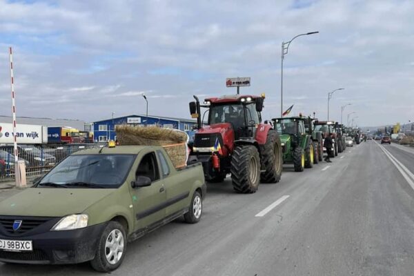Fermierii și transportatorii ies din nou în stradă la Cluj. Cum arată traseul?