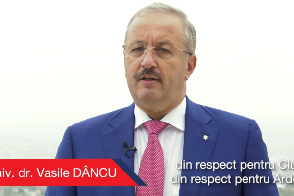 Clujenii îi cer lui Vasile Dîncu să candideze la Primăria Cluj Napoca, și să iasă pe locul patru