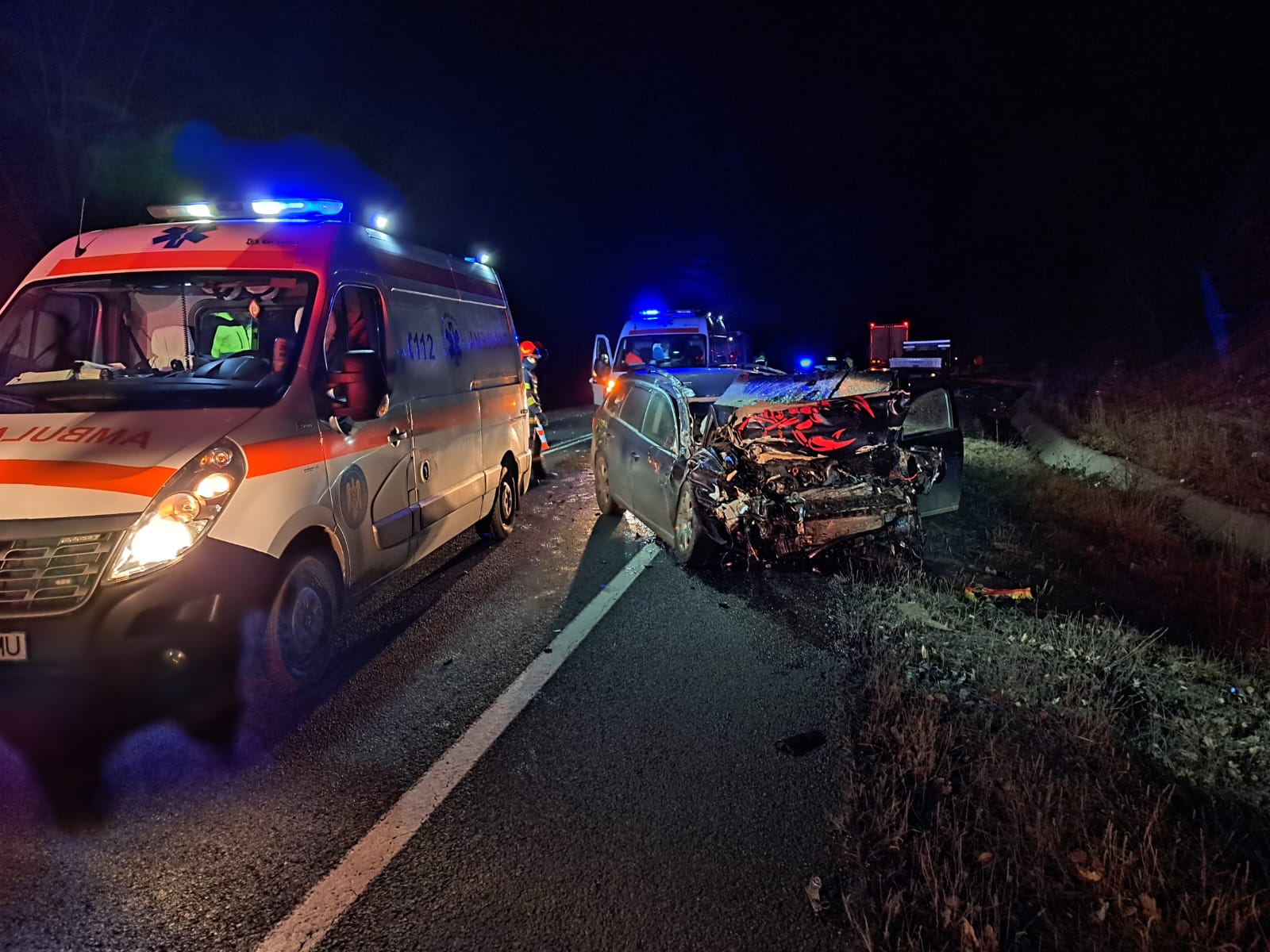 ACCIDENT GRAV pe centura Vâlcele-Apahida