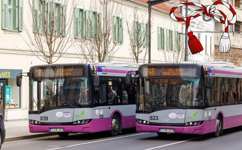 Suplimentare linii de autobuz la Cluj
