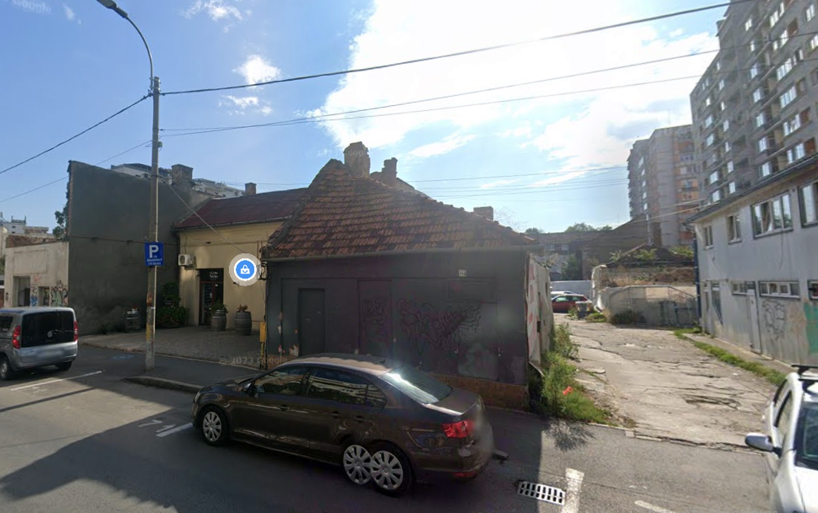 Ghetou de blocuri în centrul Clujului