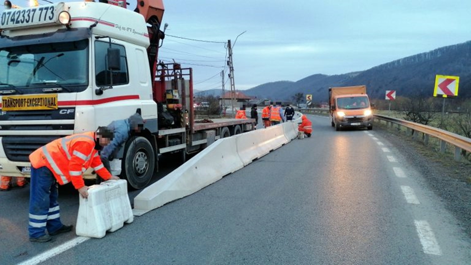 Parapeții morții de pe DN1