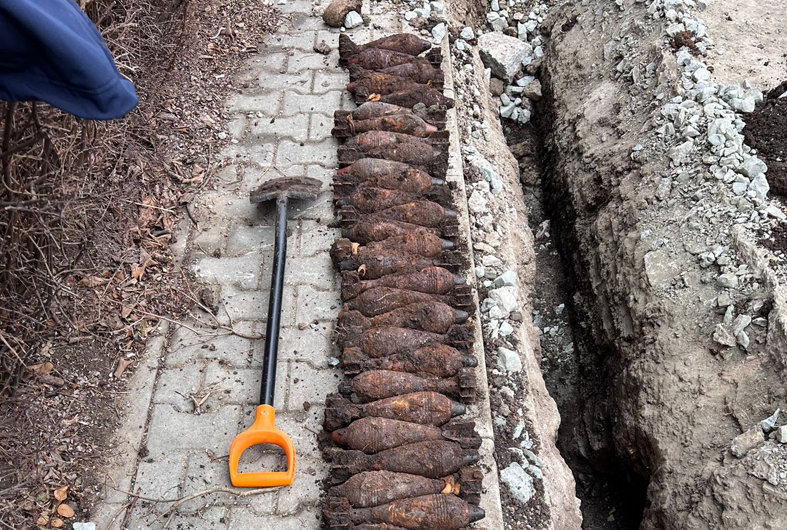 Proiectile de aruncător găsite în Baciu