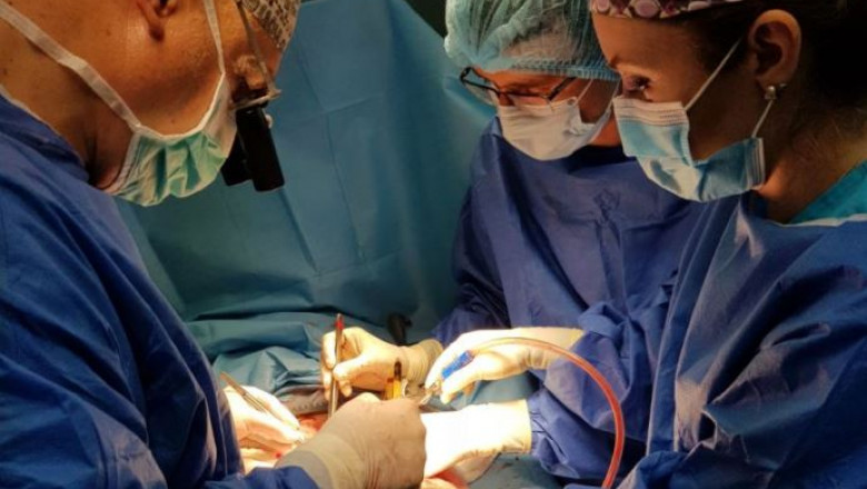 Primul transplant renal la copii din 2024 la Cluj-Napoca
