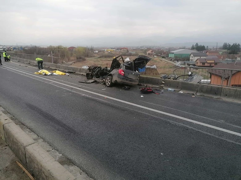 Accident mortal surprins live