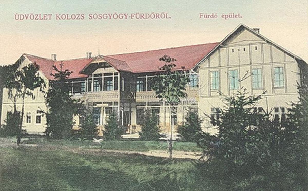 Hotelul Cojocna, anul 1880