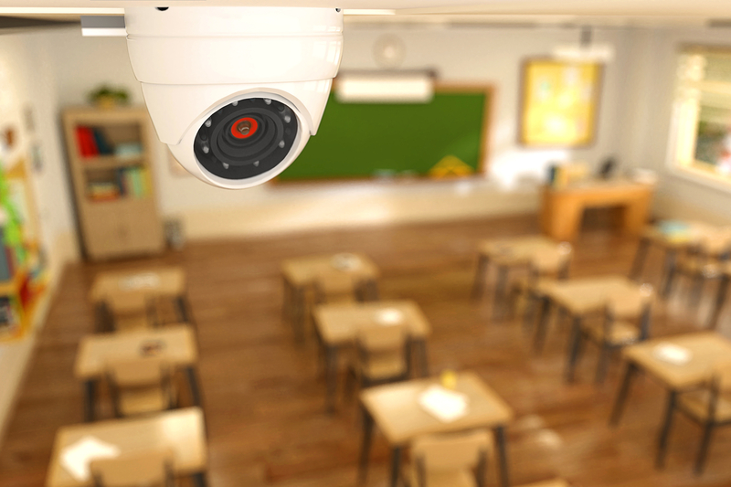 Camere audio-video instalate în școli