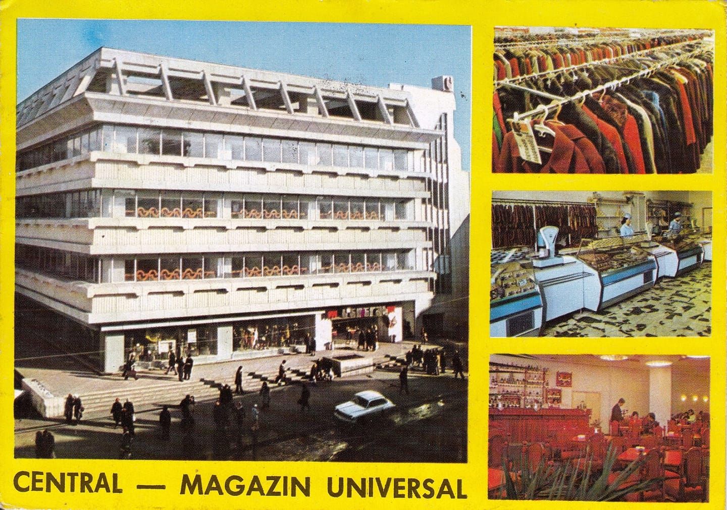 Carte postala Magazin Central 1982