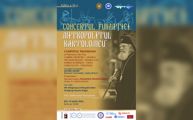 Concertul de gală al Fundației Bartolomeu