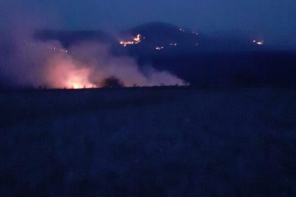 Incendiile de vegetație continuă la Cluj. Au ars 10 hectare de teren