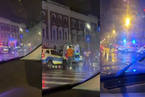 ACCIDENT GRAV la Cluj pe Dorobanților