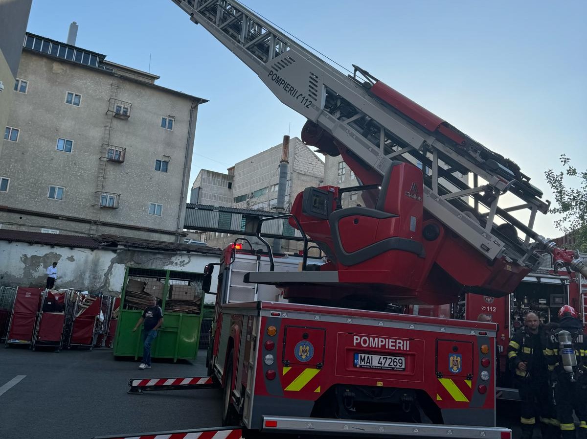 Incendiu pe Calea Mănăștur din Cluj