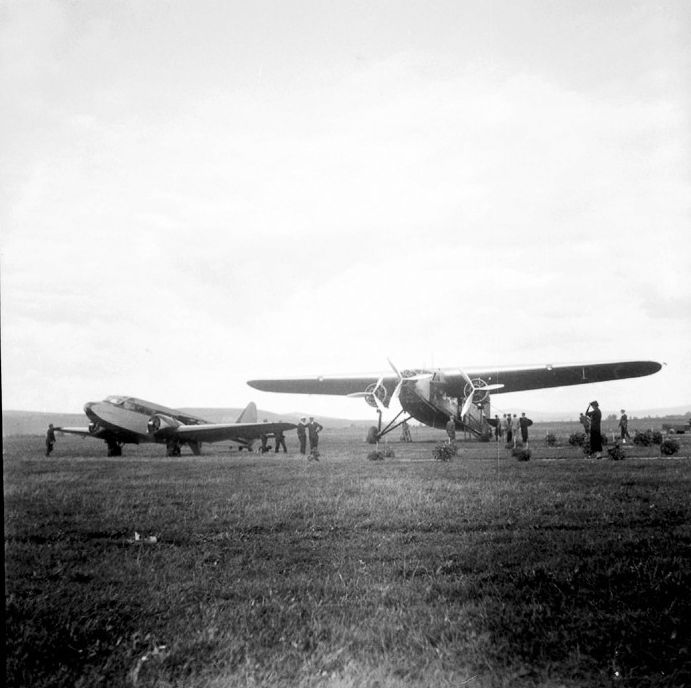 Parcarea de avioane - 1930