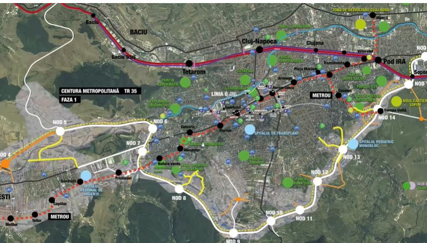 Centura Metropolitană s-a scumpit la Cluj