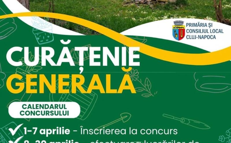 Începe concursul de curățenie generală 2024