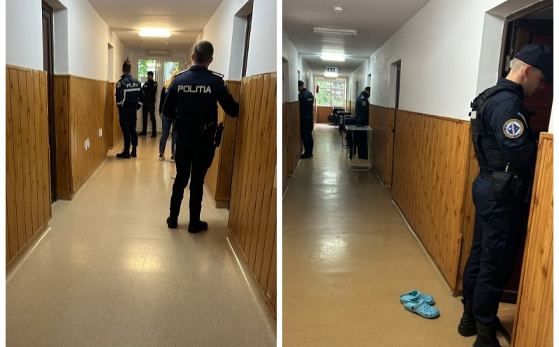 RAZIE a polițiștilor în căminele clujene