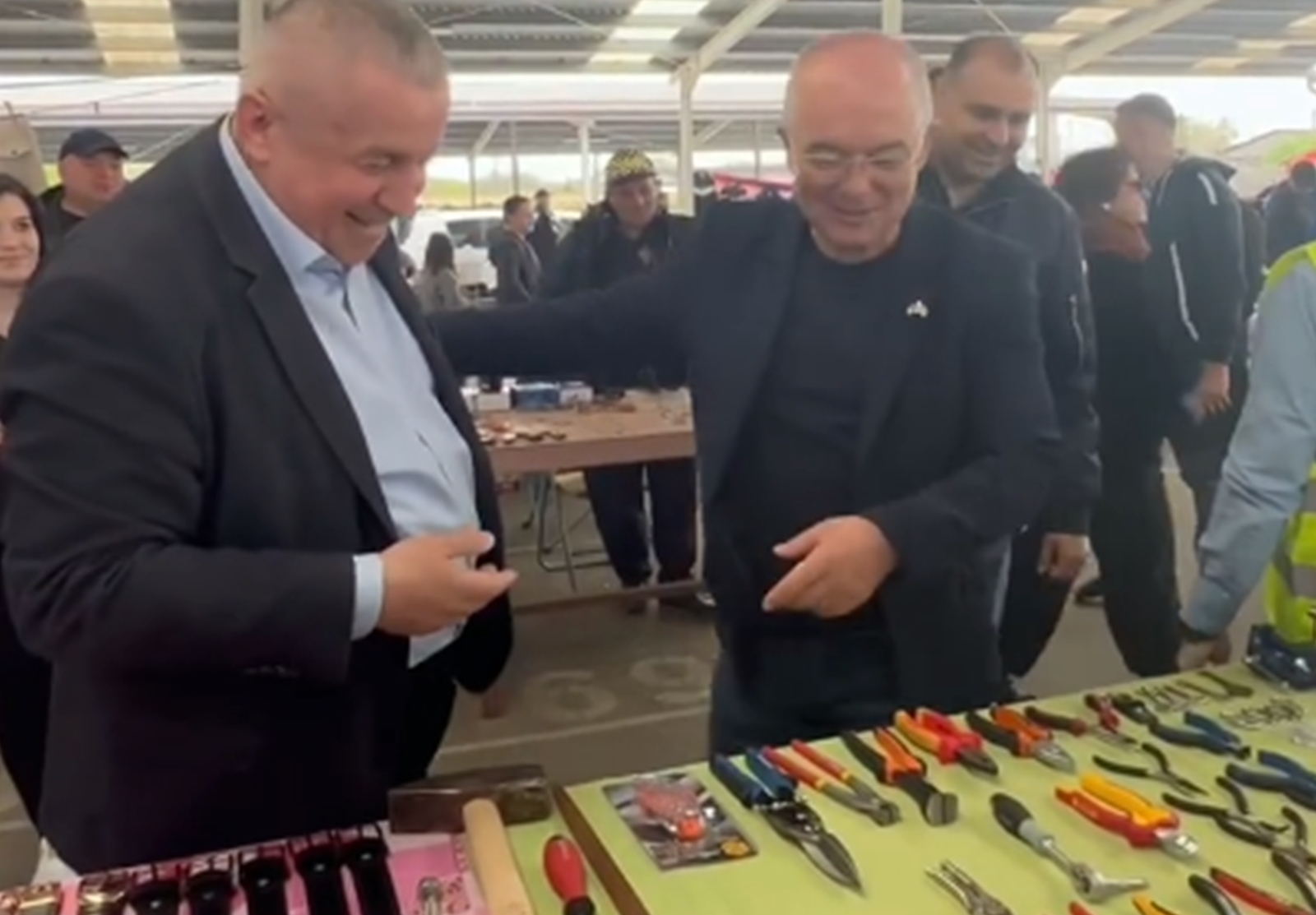 Emil Boc și Daniel Buda s-au dus la Oser