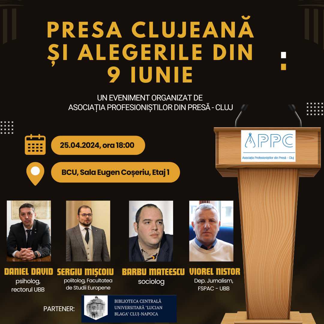 Dezbatere despre rolul presei în alegeri