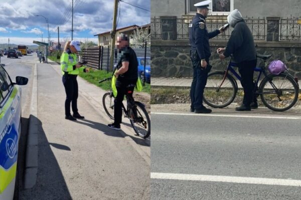 Bicicliștii beți în vizorul polițiștilor clujeni