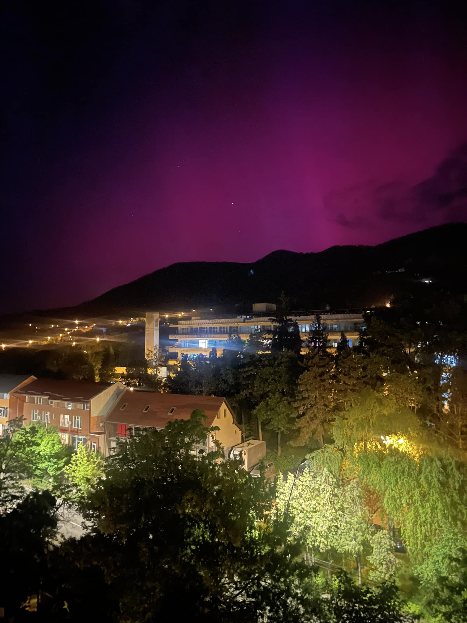 Aurora Boreala in Baia Mare