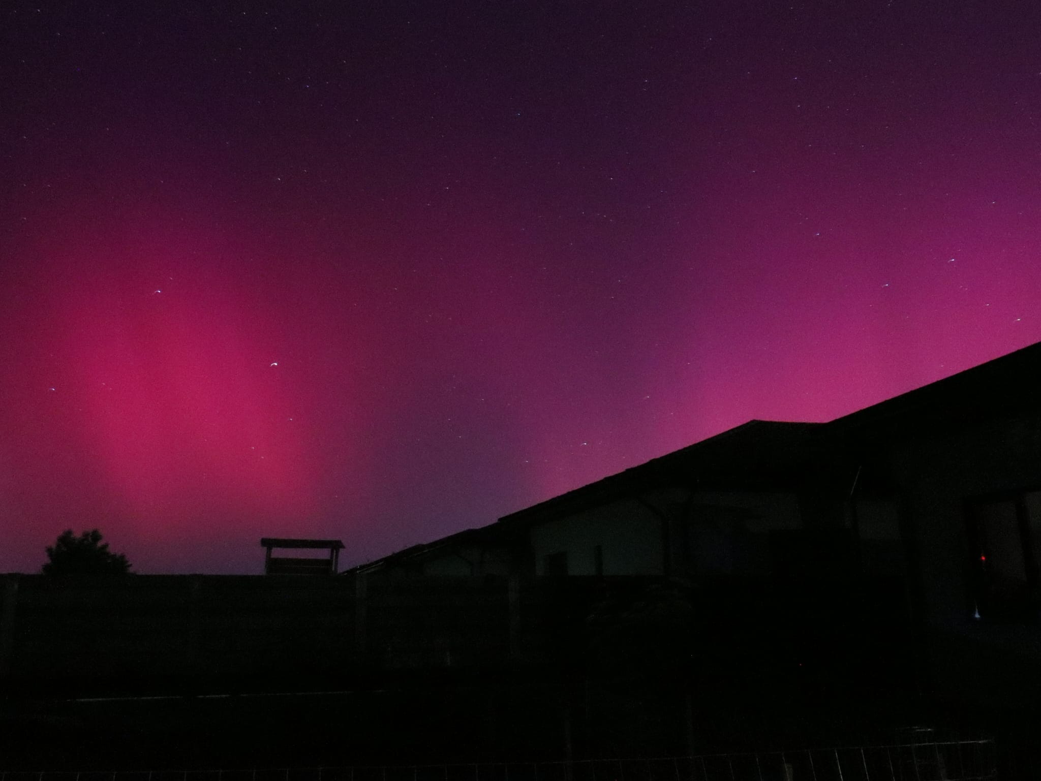 Aurora Boreala la Miroslava, Iasi