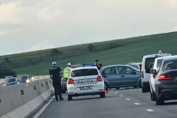 Două accidente au blocat intrarea în Cluj-Napoca