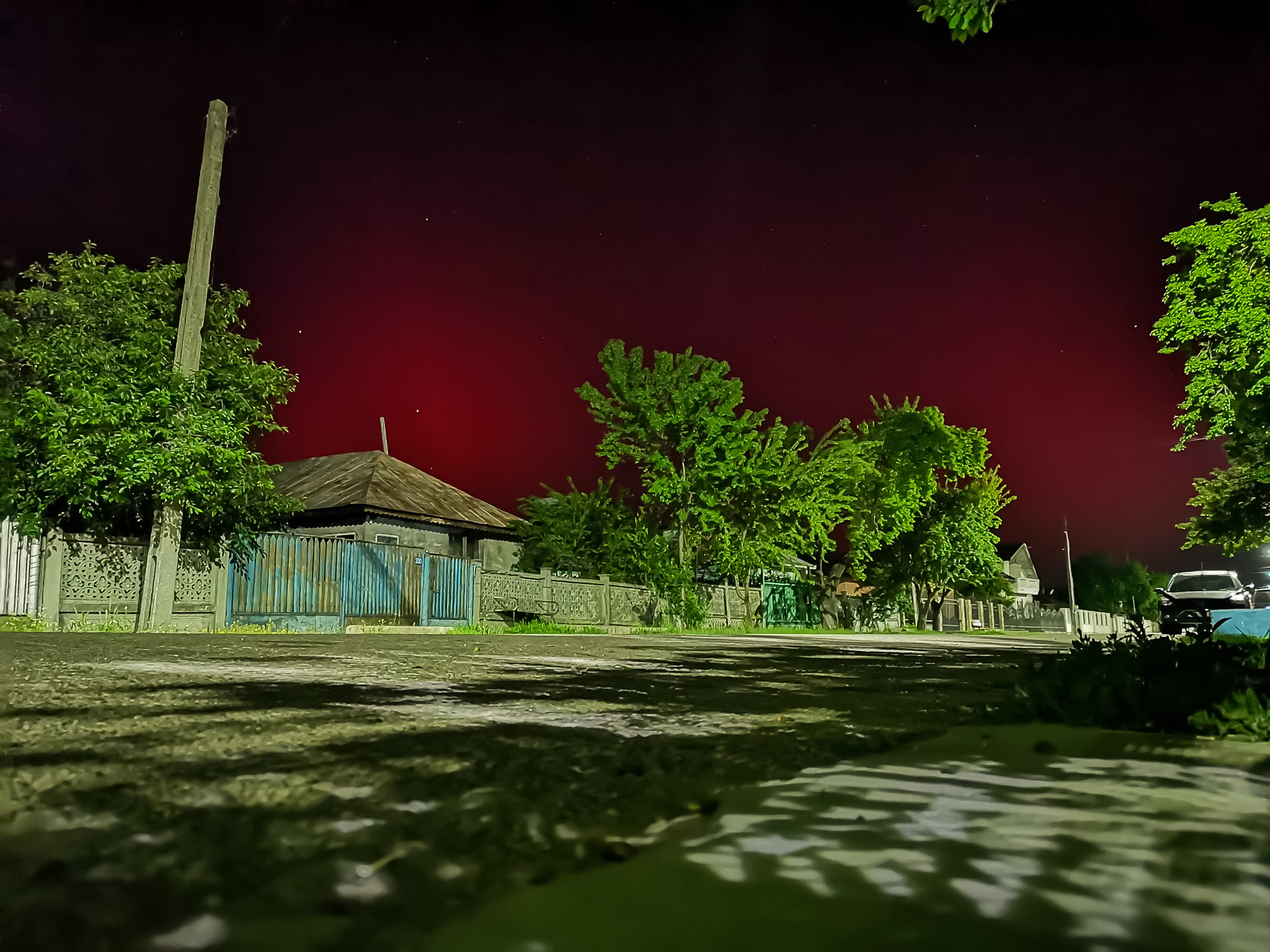 Aurora Boreală în Dâmbovița