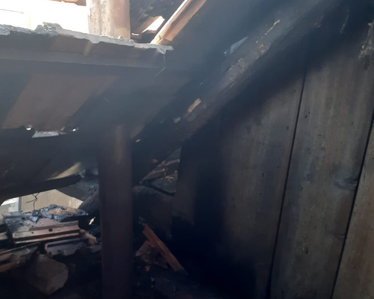 INCENDIU la o bucătărie de vară din Călățele