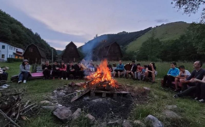 Tabără montană pentru elevii cu deficiențe de vedere din Cluj