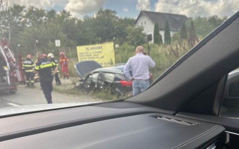 Accident grav la ieșire din Gherla