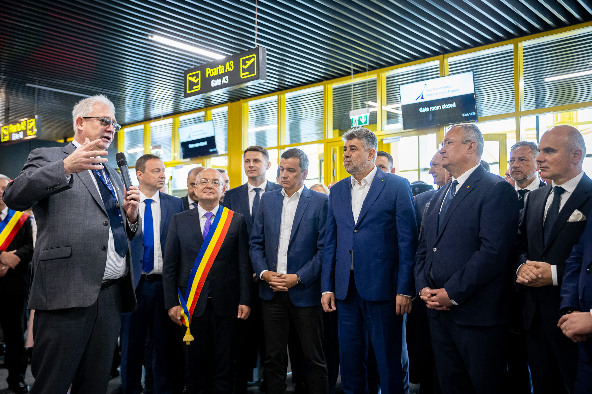 Inaugurarea noului Terminal Plecari al aeroportului clujean