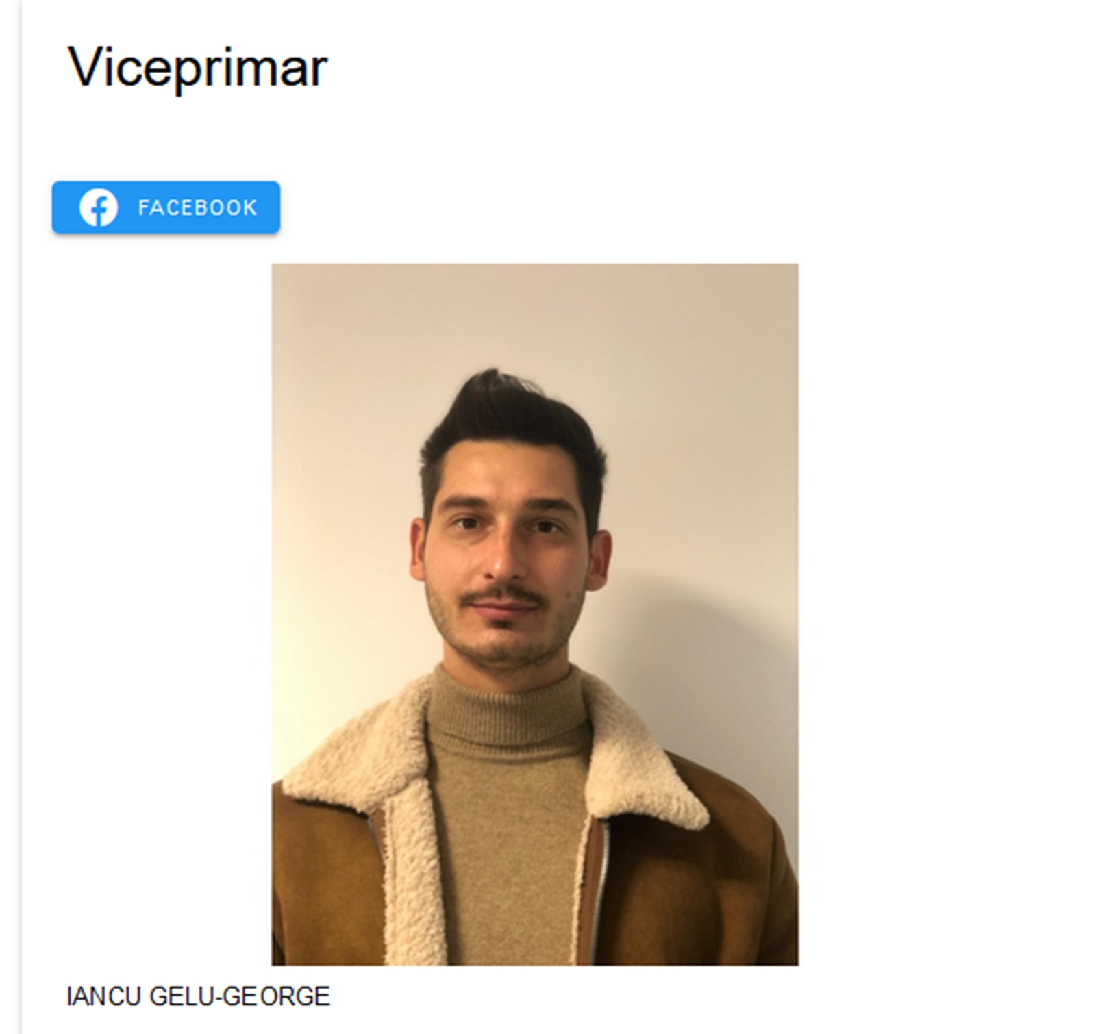 Viceprimarul din Căpușu este adjunctul tatălui