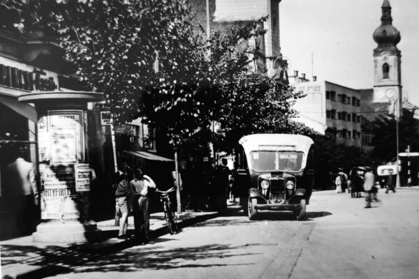 Autobuz legendar pe străzile Clujului. Era anul 1930