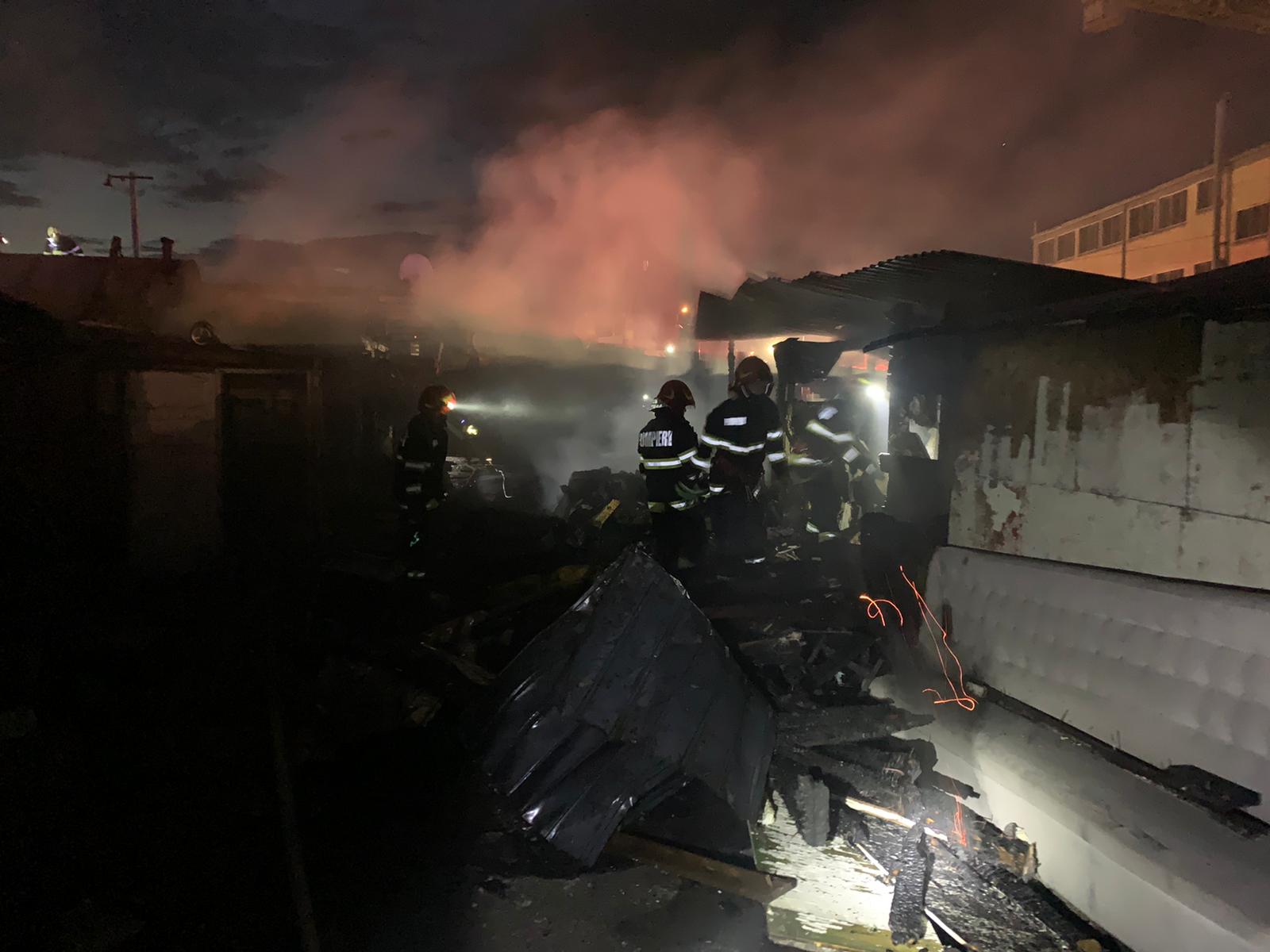 Un nou incendiu pe strada Cantonului