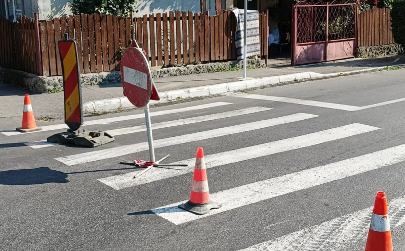Stradă din Florești închisă din cauza unei avarii la o conductă